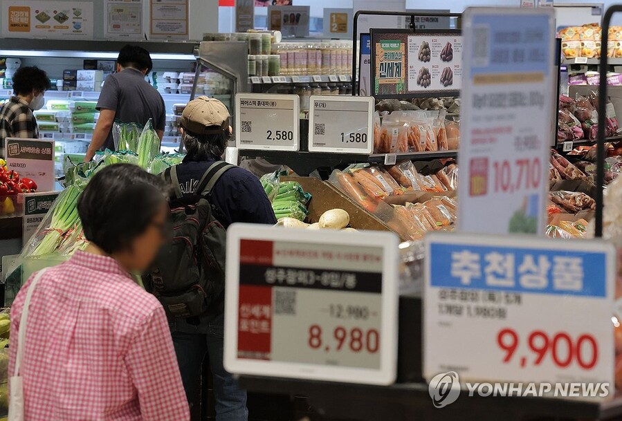 ▲ 서울 시내 한 대형마트에서 시민들이 장을 보고 있다. ⓒ연합뉴스