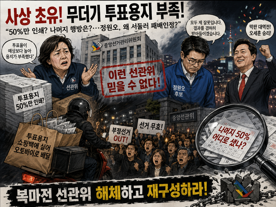 ▲ 선관위는 선관위가 아니다. 총체적 비리-무능-부정 복마전이다. 이런 선관위가 왜 필요한가? ⓒ 챗GPT
