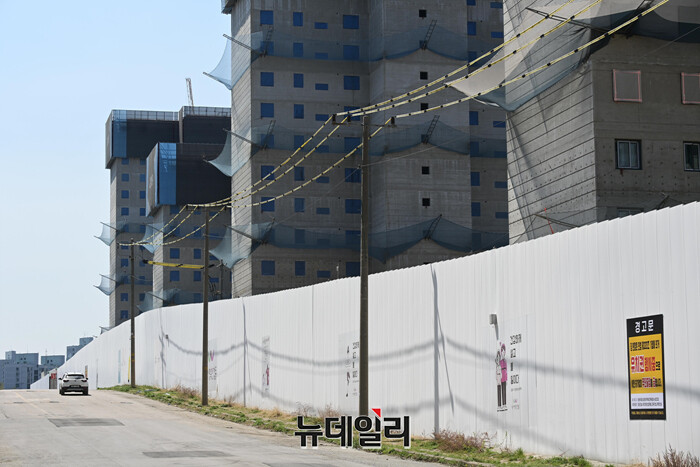 ▲ 아파트 공사현장. ⓒ뉴데일리DB