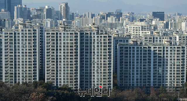 ▲ 아파트 전경. ⓒ뉴데일리DB