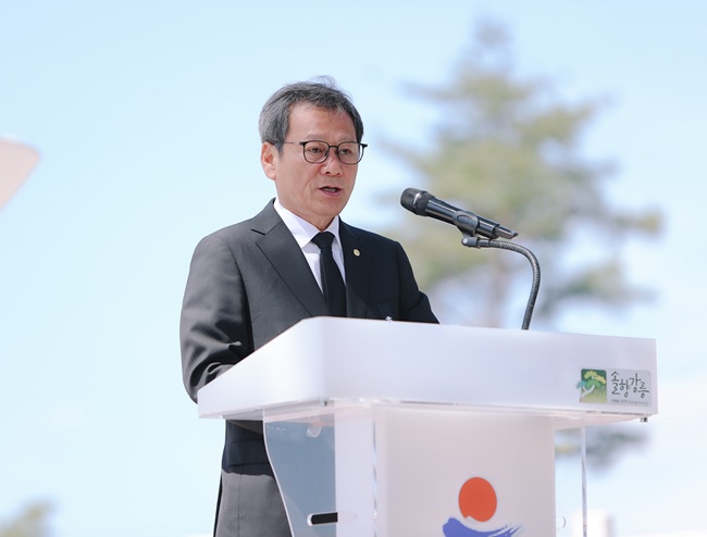 ▲ 김홍규 강릉시장은 