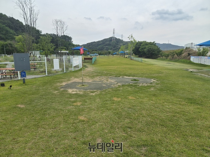 ▲ 세종 부강파크골프장 모습.ⓒ이길표 기자