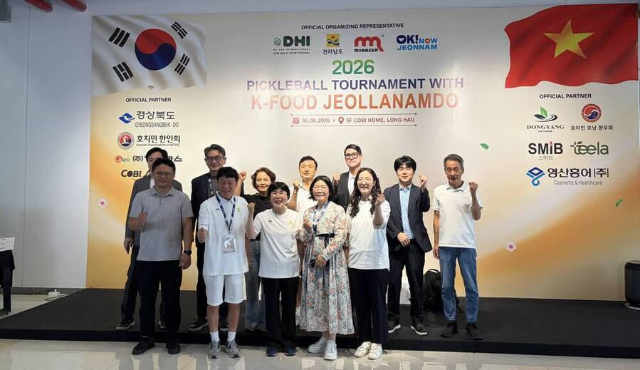 ▲ ‘2026 K-Food 전라남도와 함께하는 한·베 피클볼대회’ 개최ⓒ전라남도 제공