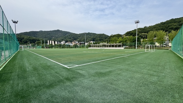 ▲ 안양 비산체육공원 축구장. ⓒ안양시 제공