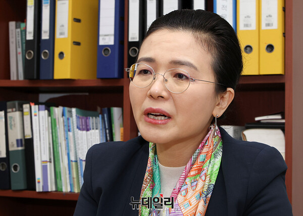 ▲ 차진아 고려대 법학전문대학원 교수. ⓒ뉴데일리 DB