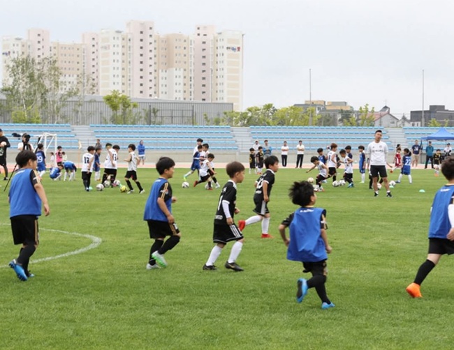 ▲ 지난해 열린 남대천 르네상스배 전국유소년축구대회. ⓒ양양군