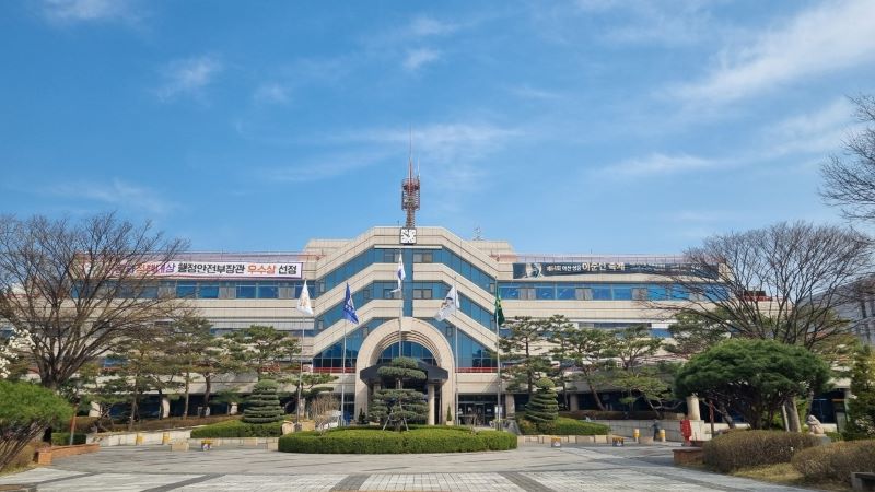 ▲ 아산시청 전경.ⓒ아산시