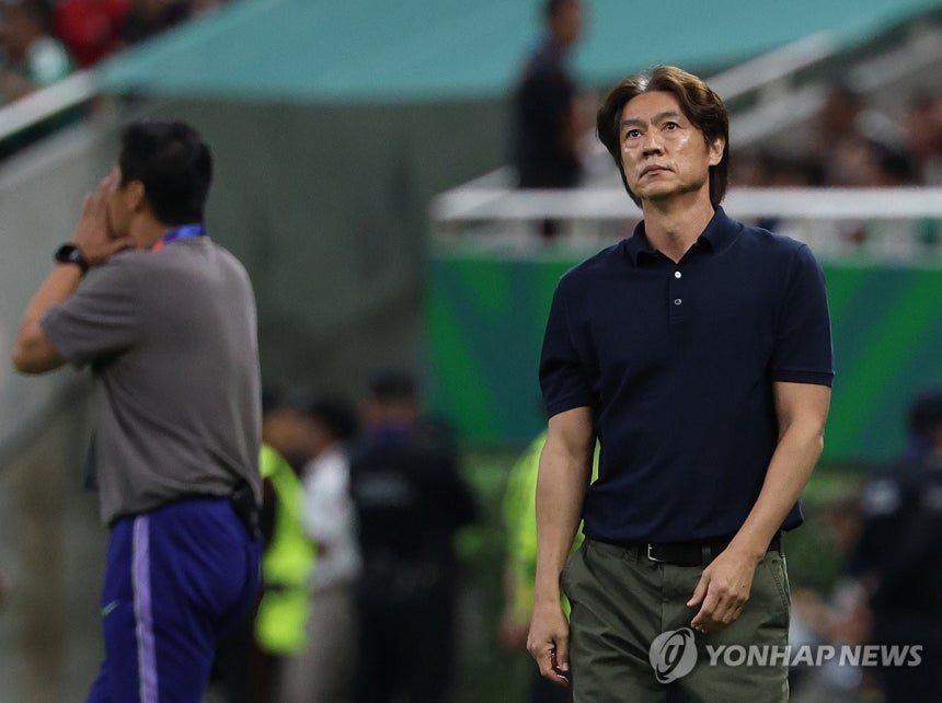▲ 홍명보 한국 감독이 체코를 2-1로 무너뜨렸다.ⓒ연합뉴스 제공