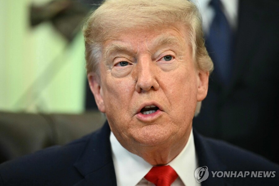 ▲ 트럼프 미국 대통령ⓒ연합뉴스