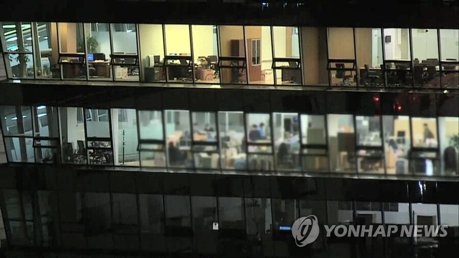 ▲ 야근하는 직장인 ⓒ연합뉴스