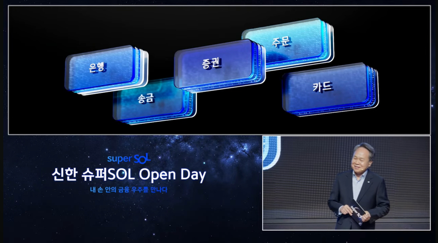 ▲ 신한 슈퍼SOL Open Day 유튜브 생중계 캡쳐 ⓒ 유튜브