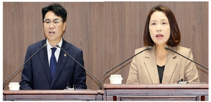충남도의회 정병인·이연희 의원, 지역발전·소멸위기 대응 위한 적극 행정 촉구