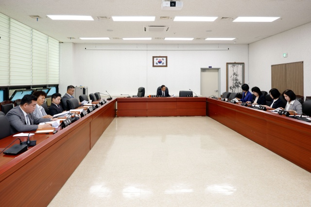 ▲ 군공항 특별위원회 회의 모습(자료사진)ⓒ화성시의회 제공