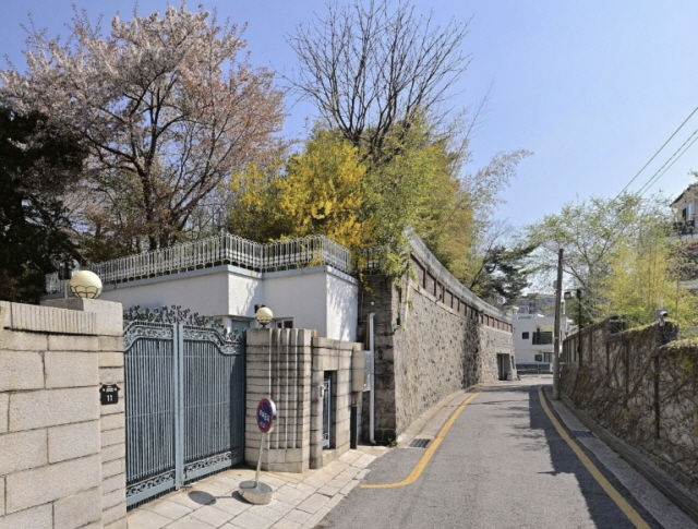 ▲ 가회동 주택. ⓒ네이버지도 갈무리