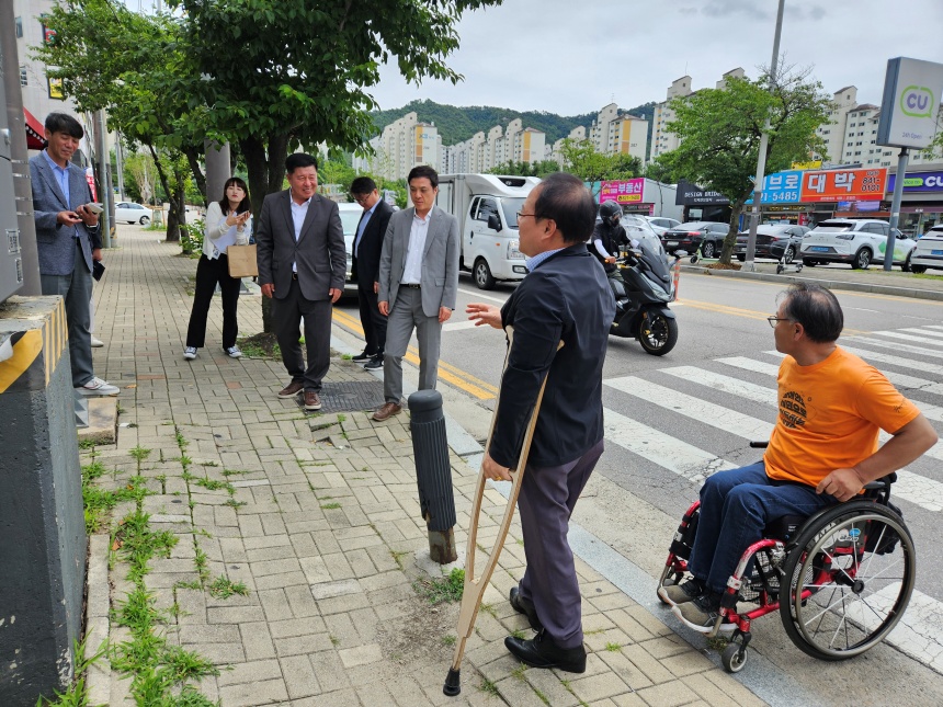 ▲ 사회복지 종사자 처우·노인일자리·장애인 이동권 등 현안 점검을 벌였다 ⓒ양주시장직인수위 제공