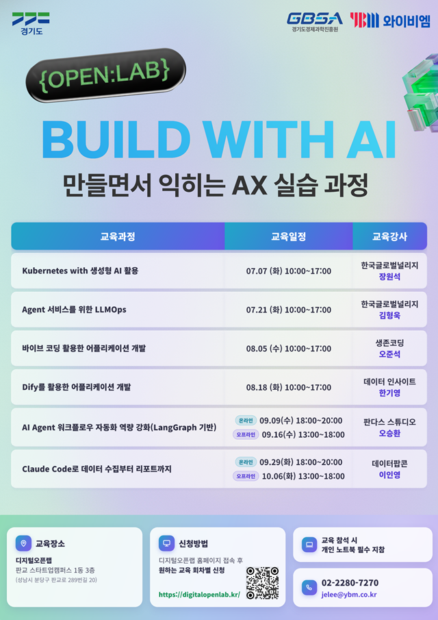 ▲ 경기도경제과학진흥원 2026년 디바이스 AX 혁신교육 수강생 모집 포스터. ⓒ경기도경제과학진흥원 제공