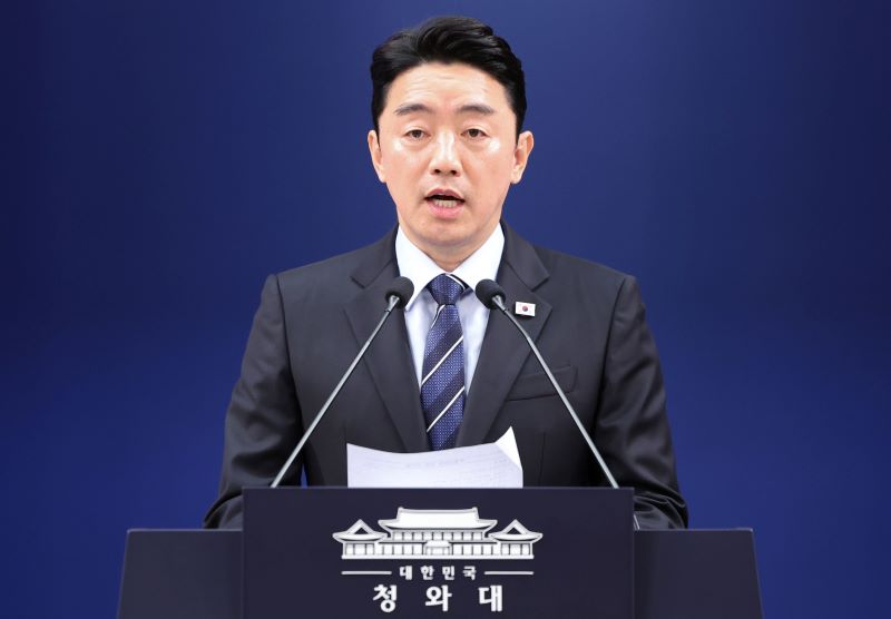 ▲ 강훈식 대통령 비서실장. ⓒ뉴시스