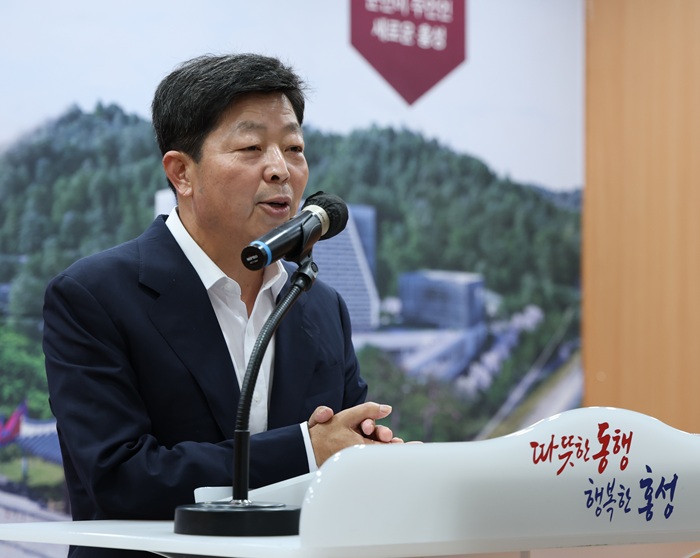 ▲ 박정주 홍성군수.ⓒ홍성군