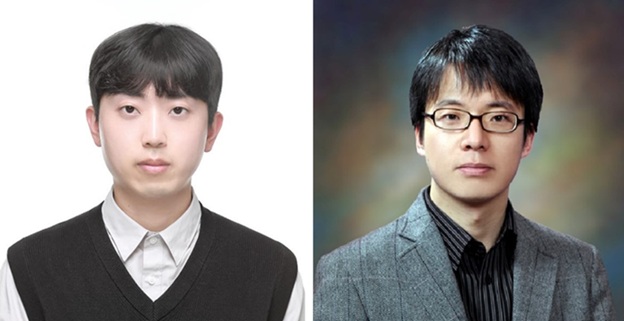 ▲ 왼쪽부터 한국표준과학연구원 하성주 선임연구원(제1저자)과 아주대 염동일 교수(교신저자).ⓒ아주대