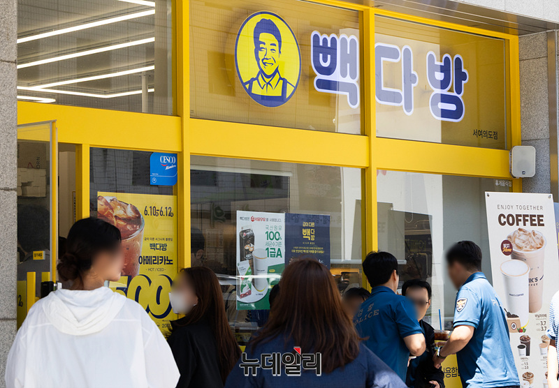 ▲ 빽다방 매장 전경 ⓒ뉴데일리DB