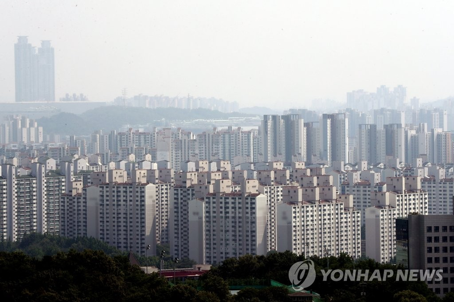 ▲ 경기도 일대 아파트 단지 모습.ⓒ연합뉴스