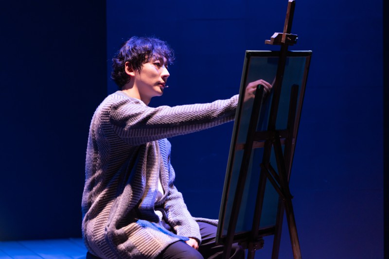 ▲ 뮤지컬 '공명' 공연 사진(태석 역의 박근식).ⓒ주식회사 네오