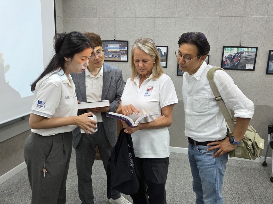 ▲ 스페인 그라나다 세계지질공원 방문단이 무등산권 세계지질공원을 찾아 국제 교류와 협력 강화ⓒ전남광주통합특별시 제공