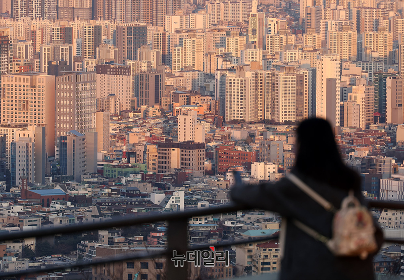 ▲ 서울의 한 주택가. ⓒ뉴데일리DB