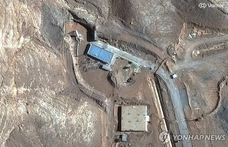 ▲ 이란 핵시설 위성사진. ⓒ로이터=연합뉴스 자료사진/Vantor 제공