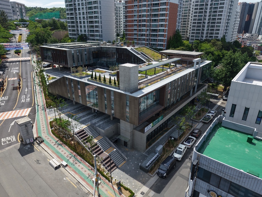 ▲ 수성행복드림센터 전경.ⓒ수성구