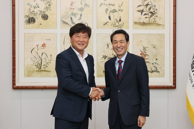 ▲ 김동일 군수는 