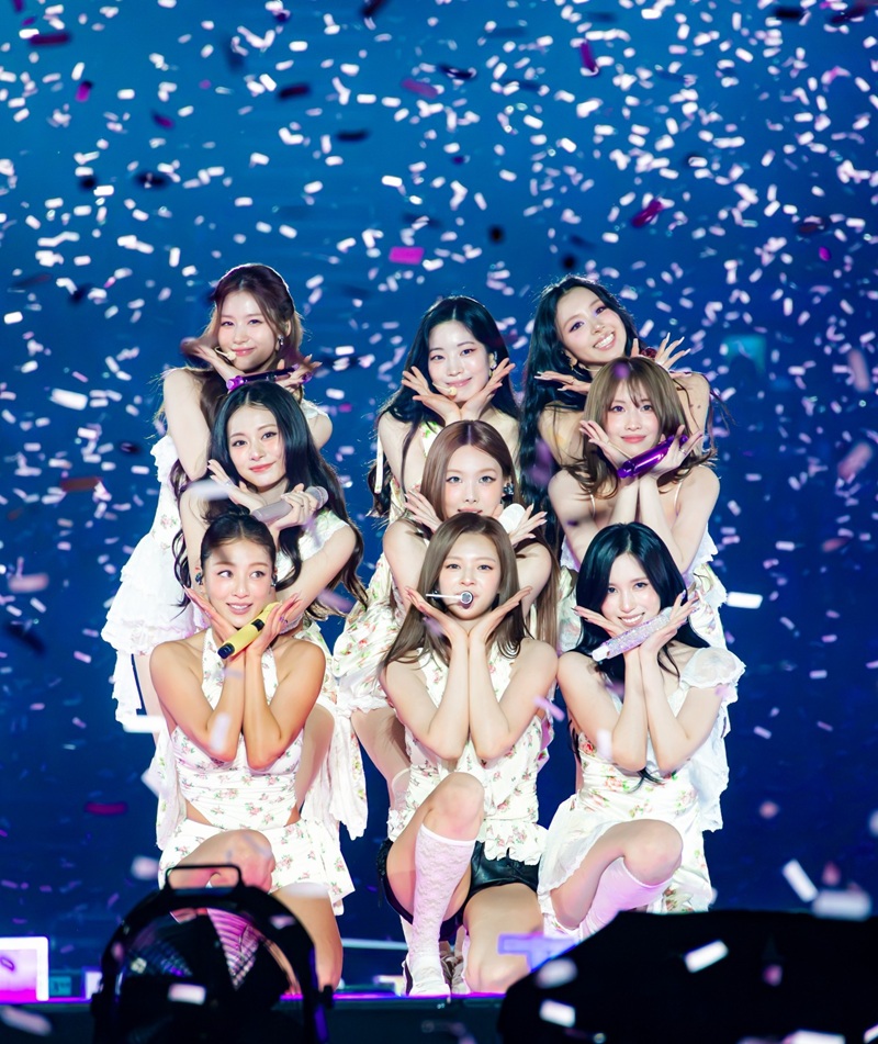▲ 그룹 트와이스. ⓒJYP엔터테인먼트