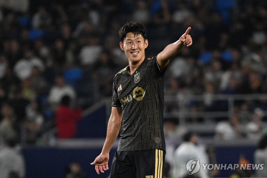 ▲ 손흥민이 LA 복귀 후 첫 경기에서 득점을 신고했다. 손흥민의 올 시즌 MLS 1호골이다.ⓒ연합뉴스 제공