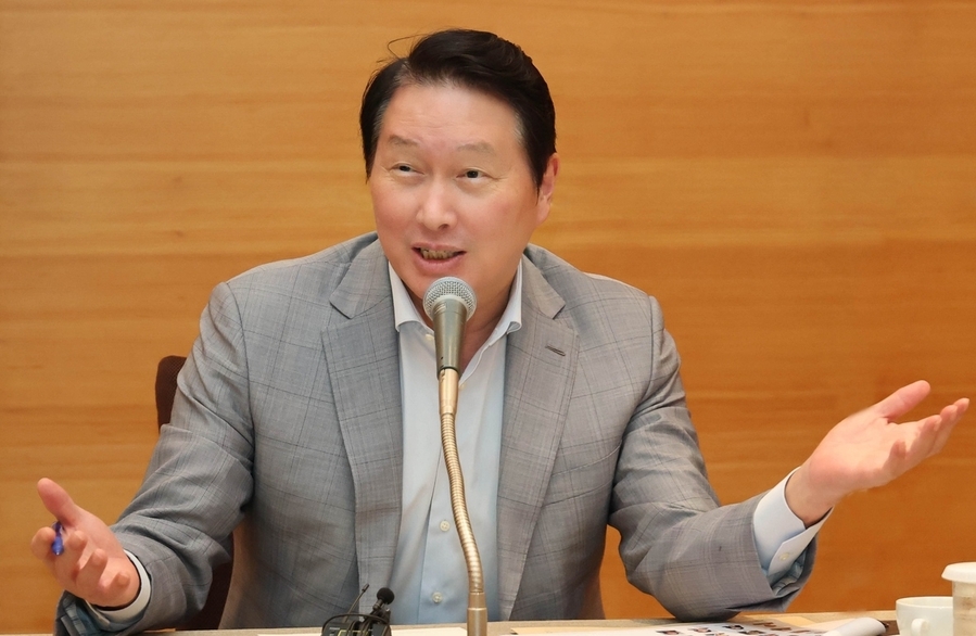 ▲ 최태원 대한상공회의소 회장. ⓒ대한상의
