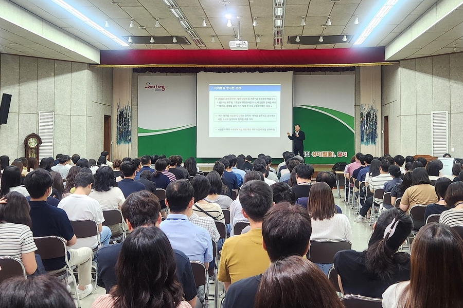 ▲ 대구 달서구(구청장 김용판)는 지난 16일 간부공무원부터 신규 임용자까지 전 직급을 대상으로 갑질 예방 및 청렴교육을 진행했다.ⓒ달서구