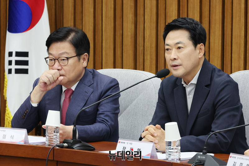 ▲ 장동혁 국민의힘 대표가 14일 국회에서 열린 '장윤기 사건이 드러낸 수사 공백과 보완수사권의 필요성' 토론회에서 발언을 하고 있다. ⓒ이종현 기자