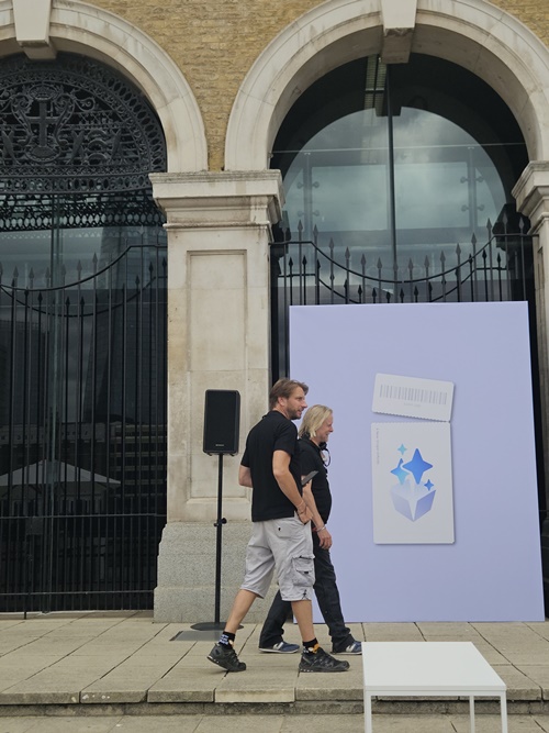 ▲ 22일(현지 시간) 삼성전자 갤럭시 언팩 2026이 열리는 영국 런던 '올드 빌링스게이트(Old Billingsgate)' 현장ⓒ윤아름 기자
