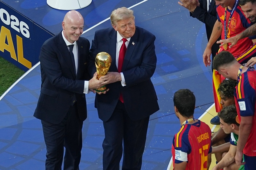 ▲ FIFA는 북중미 월드컵에서 더 많은 돈을 벌기 위해 티켓 가격 변동제, 하이드레이션, 결승 하프타임 쇼 등을 시도했다.ⓒ연합뉴스 제공