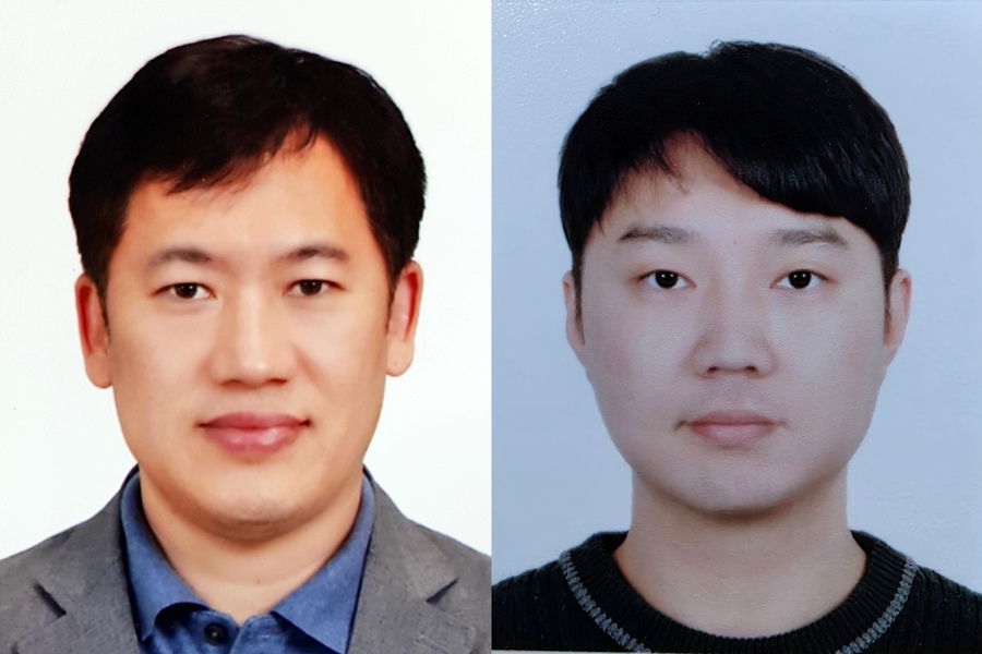▲ DGIST 뇌과학과 서병창 교수 연구팀이 신경세포의 ‘N형 전압 개폐성 칼슘 채널’ 조절 원리를 세계 최초로 규명했다(좌측부터) 뇌과학과 서병창 교수, 우진녕 학석박연계과정생.ⓒDGIST