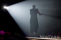 [포토] 역광 속 싸이 