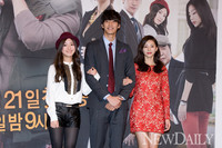 [포토] 이세영-김영광-박수진, '삼각편대 편성?'