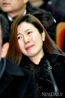 [포토] 故 박태준 명예회장 영결식- 여인의 눈물