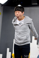 [포토] 남태령, 스키점프 모사...'웃기네~'