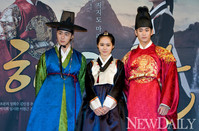 [포토] '해를 품은 달' 정일우-한가인-김수현