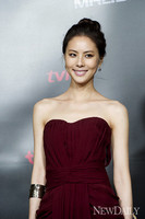 [포토] 와인빛 물든 드레스..박지윤 