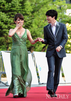 [포토] '더 뮤지컬 어워즈', 이정화- 김수용 사이좋게 나란히 등장!