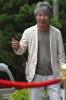 [포토] '유열 결혼식 하객' 최백호 