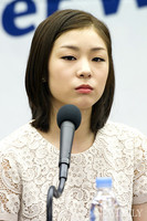 [포토] '스페셜올림픽' 김연아 단발머리 변신, '연아의 무표정'