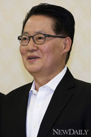 [포토] '국회 원구성 협상 타결' 박지원, 