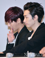 [포토] 슈퍼주니어 예성..'나한테는 왜 질문안해줘~'